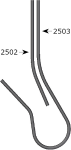 Tines and reinforcements for planters. Reference 2502-2503