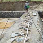 Fundacion Vicente Ferrer, built a dam with the economical help of Bellota Agrisolutions